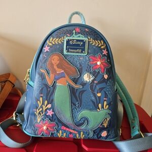 Loungefly Ariel Blue Backpack